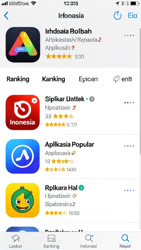 Tampilan antarmuka yang intuitif dan menarik.