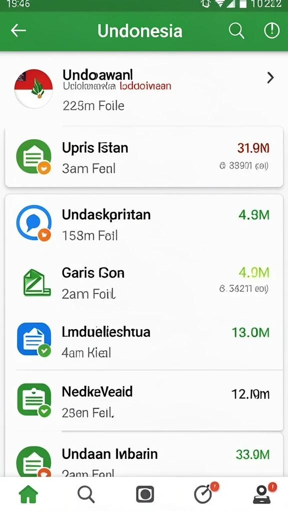 Tampilan antarmuka pengguna yang menarik dan ramah.