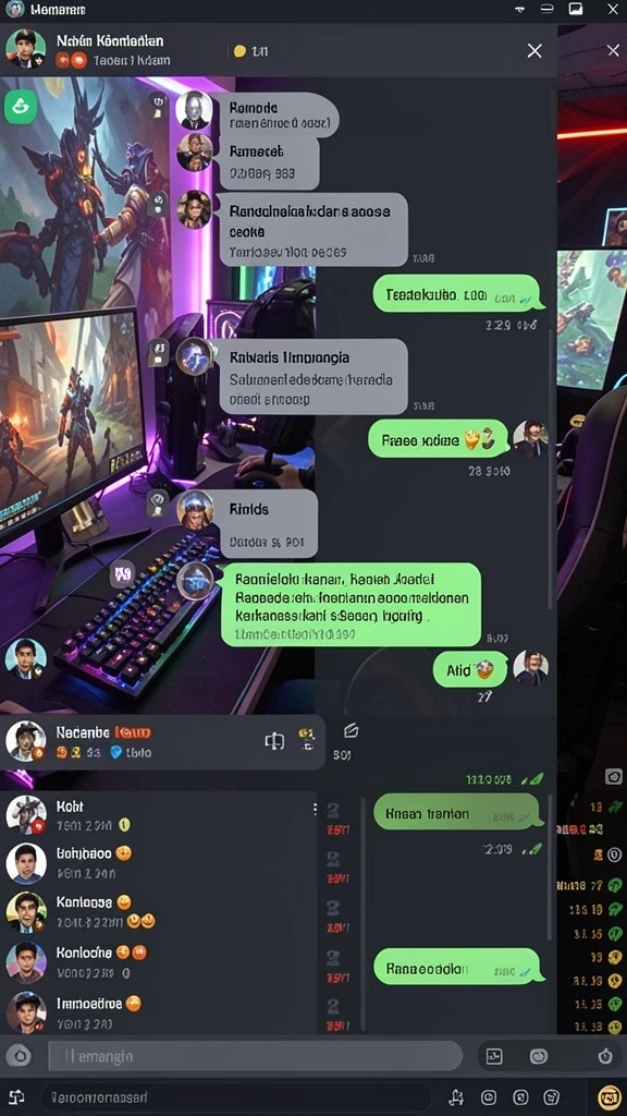Kompetisi harian yang seru dan mendebarkan.