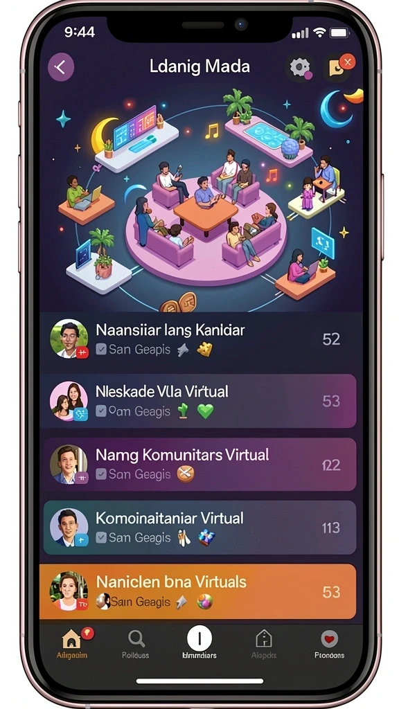 Karakter unik dengan kemampuan berbeda-beda.