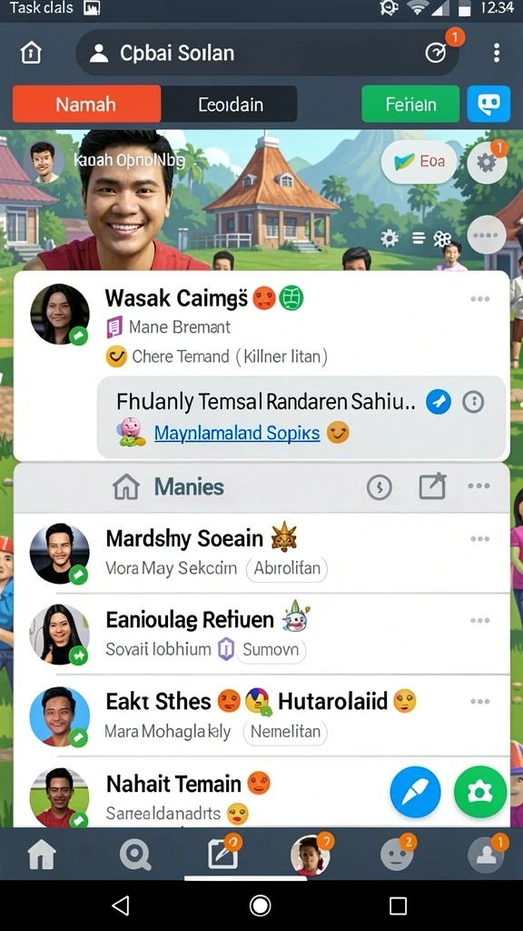Tangkapan layar karakter unik yang dapat dimainkan di 7GAME.