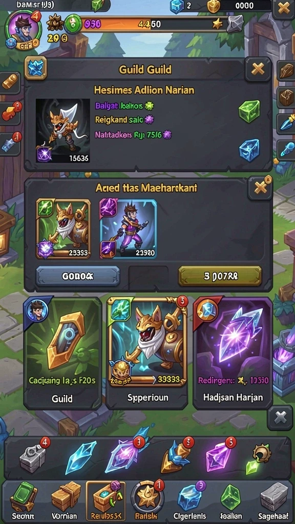 Tampilan utama aplikasi dengan menu navigasi yang jelas.