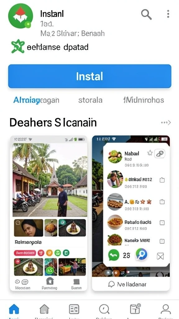 Tampilan antarmuka yang intuitif dan user-friendly.