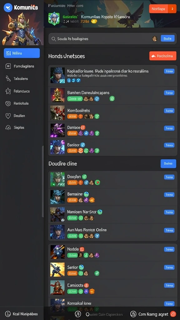 Mode permainan multiplayer yang seru dan kompetitif.