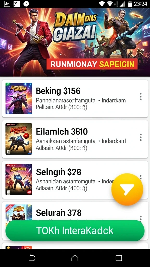 Beragam pilihan permainan judi yang seru.