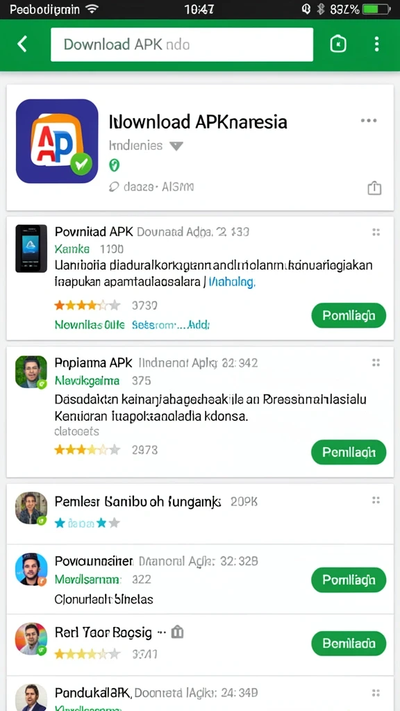 Tampilan antarmuka yang menarik dan mudah digunakan.