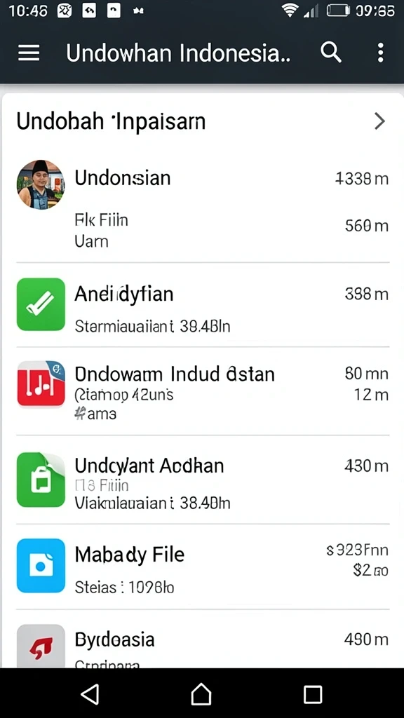 Tampilan antarmuka yang menarik dan user-friendly.