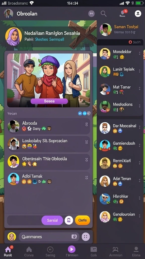 Pertarungan seru antara dua tim yang penuh strategi.