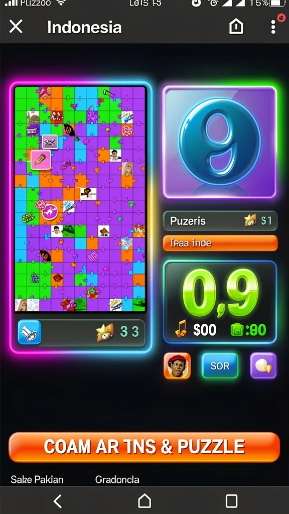 Screenshot menunjukkan salah satu fitur bonus yang mengasyikkan.