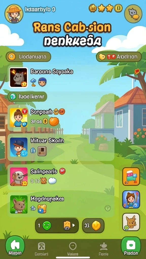 Tampilan antarmuka yang user-friendly dan menarik.