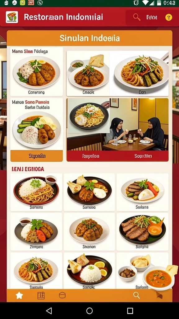 Variasi karakter yang bisa dipilih oleh pemain.