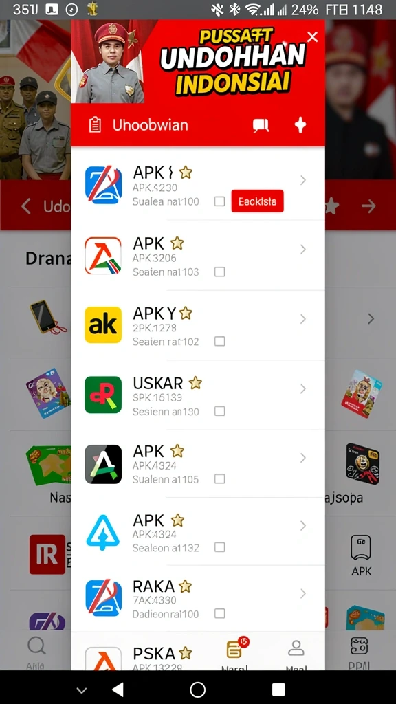 Tampilan awal game yang memikat perhatian.