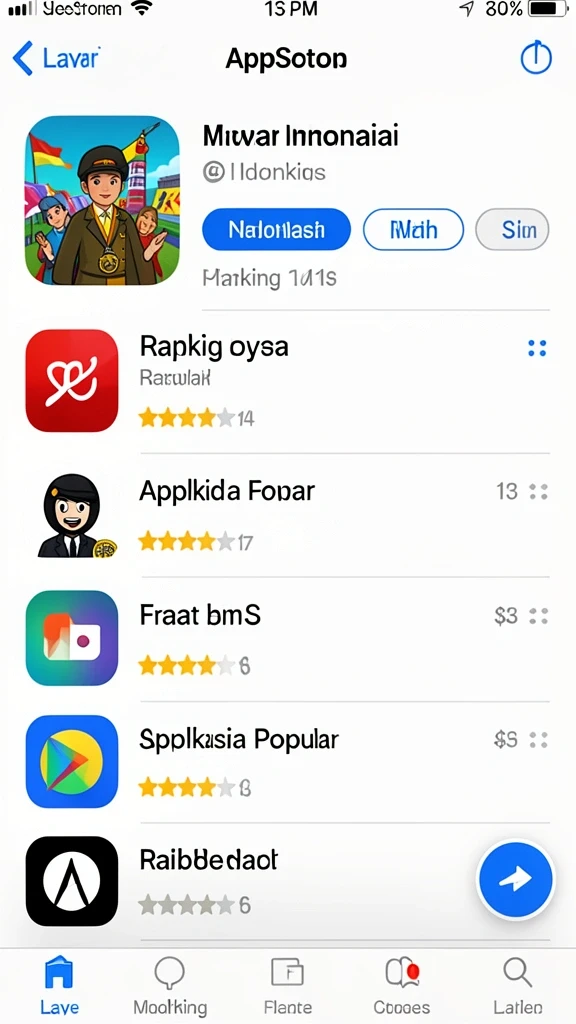 Gambaran awal permainan yang menarik.
