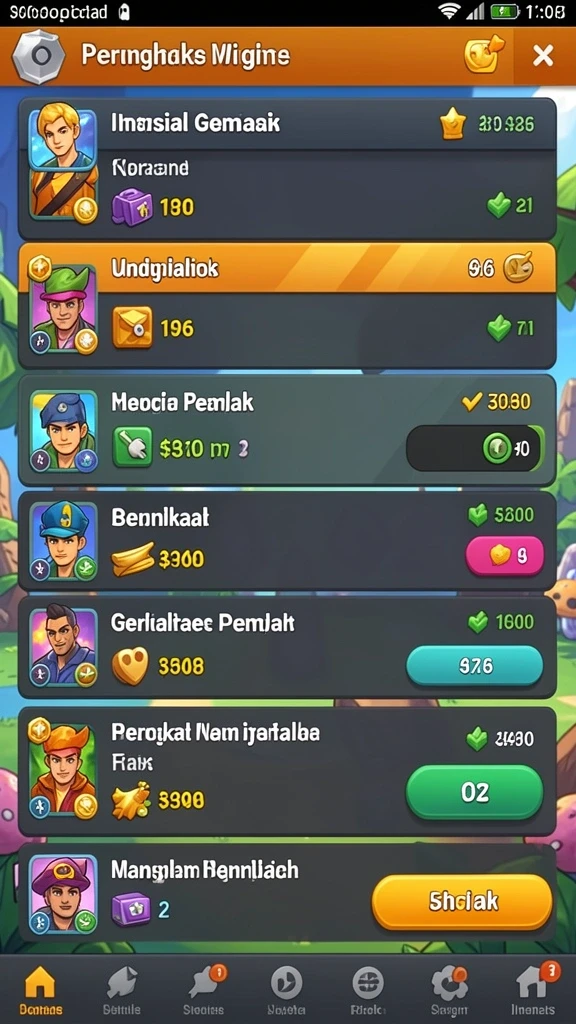 Tampilan antarmuka yang menarik dan intuitif.