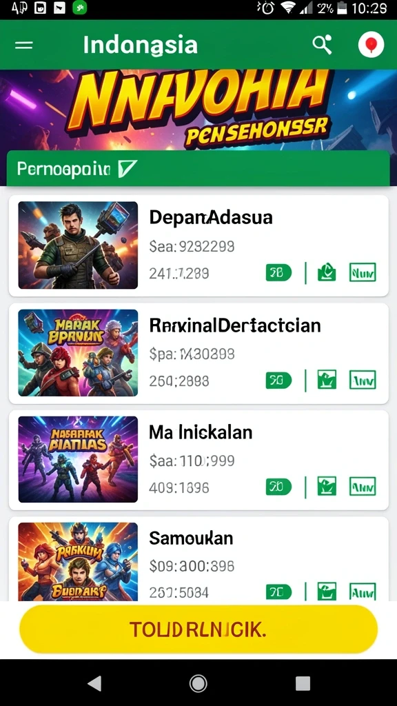 Grafis yang memukau, membuat setiap permainan terasa hidup.