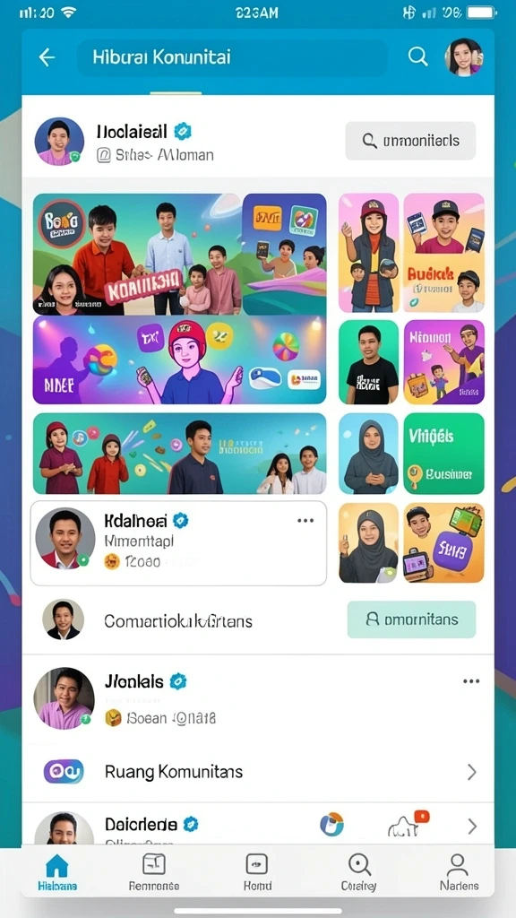 Fitur multiplayer yang memungkinkan bermain dengan teman.