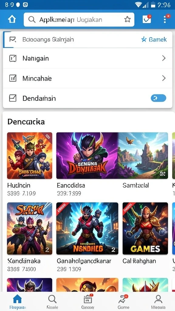Tampilan antarmuka yang ramah pengguna dan intuitif.