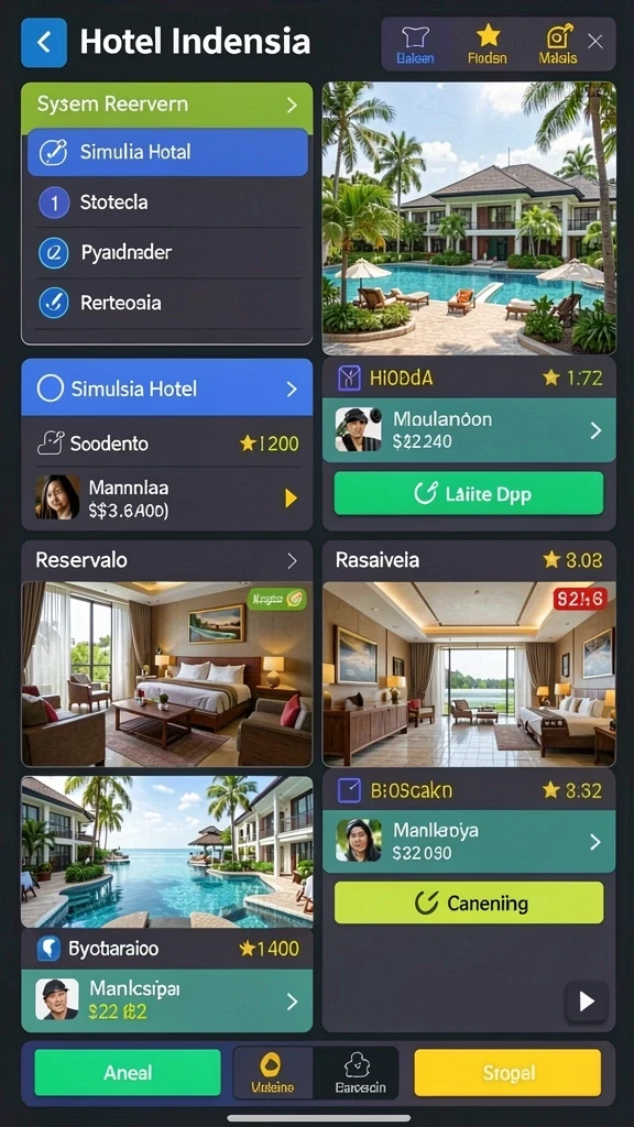 Tampilan menu awal OKIDR yang menarik hati.