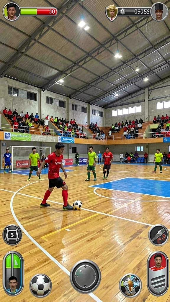 Screenshot memperlihatkan mode multiplayer yang seru.