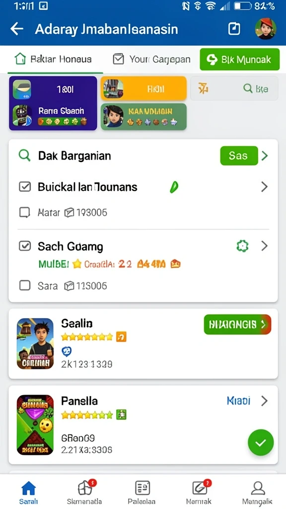 Sistem pertempuran yang dinamis dan seru.