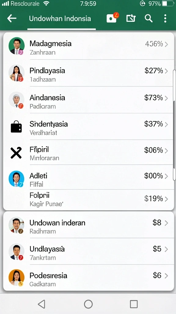 Beragam pilihan karakter yang unik dan menarik.