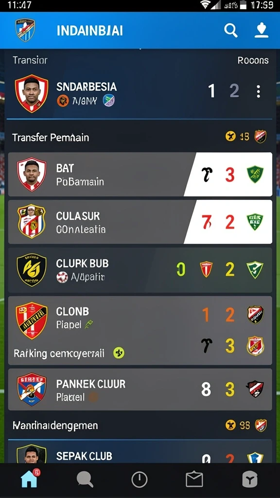 Tampilan antarmuka pengguna yang menarik dan intuitif.