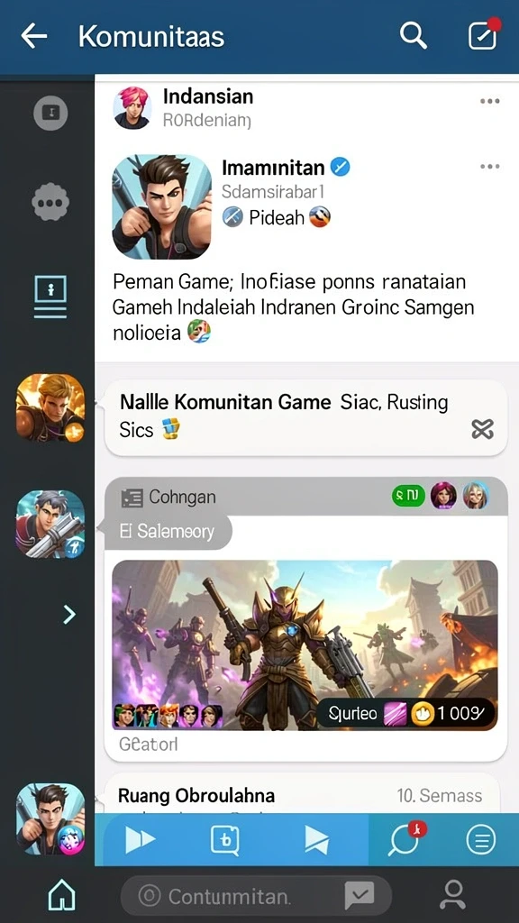 Mode multiplayer yang mengasyikkan dan kompetitif.