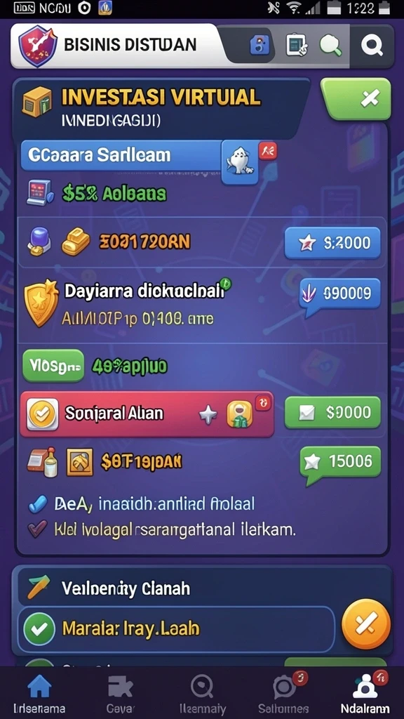 Screenshot dari game yang menunjukkan suasana permainan yang mengasyikkan.