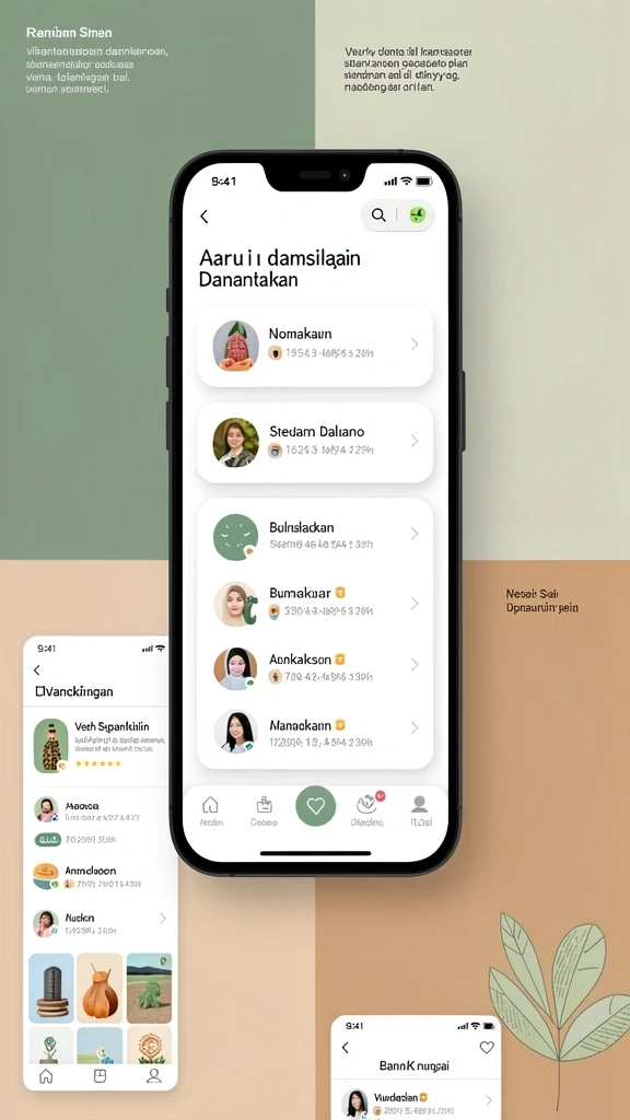 Ragam karakter menarik yang bisa dipilih.
